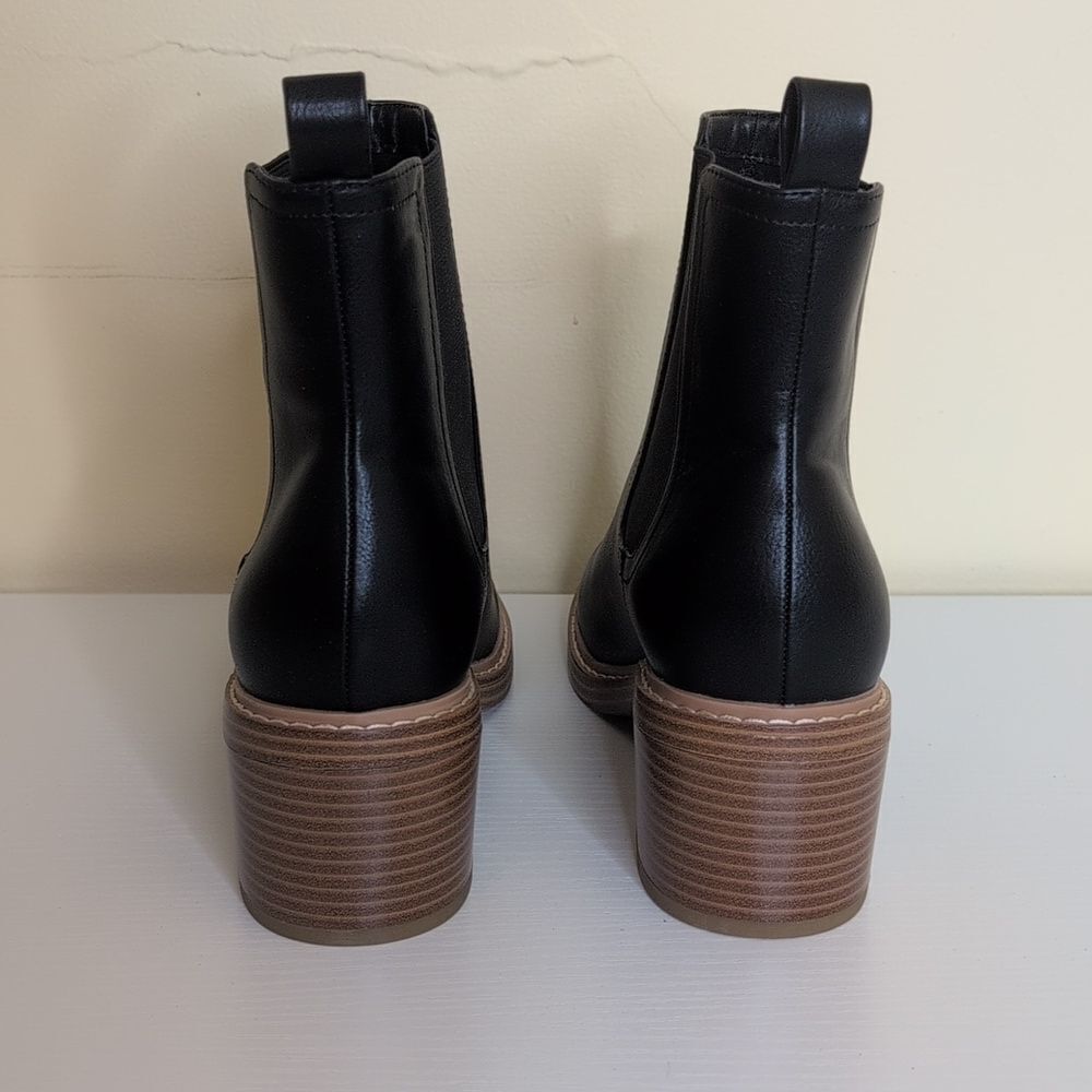 Marc Fisher Size 8 Modesty 2 Black Heeled Boot, NEW In Box - Picture 5 of 15